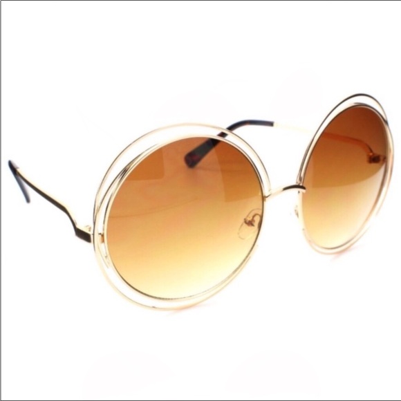 Farrah Retro 70’s hipster OVERSIZED SHADES NEW - Picture 3 of 5